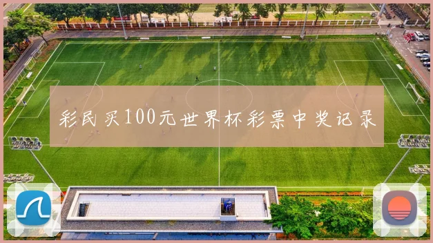 彩民买100元世界杯彩票中奖记录