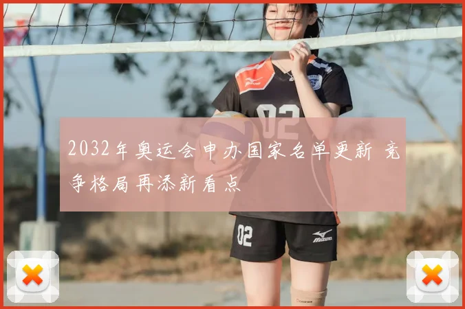 2032年奥运会申办国家名单更新 竞争格局再添新看点